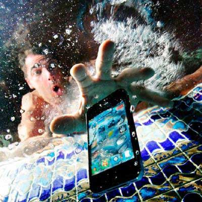 восстановление iPhone после падения в воду